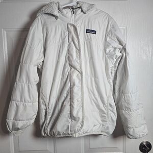 Patagonia Reversible Puffer Jacket – White Sherpa Lined
